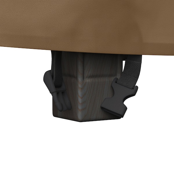 Pure Garden Outdoor Table Cover - 88x58in Heavy-Duty 600D Polyester Canvas with UV 50+ and Waterproof Backing 50-LG1301 - main